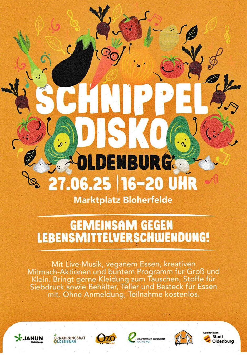 SchnippelDisko am Freitag, 27.06.25